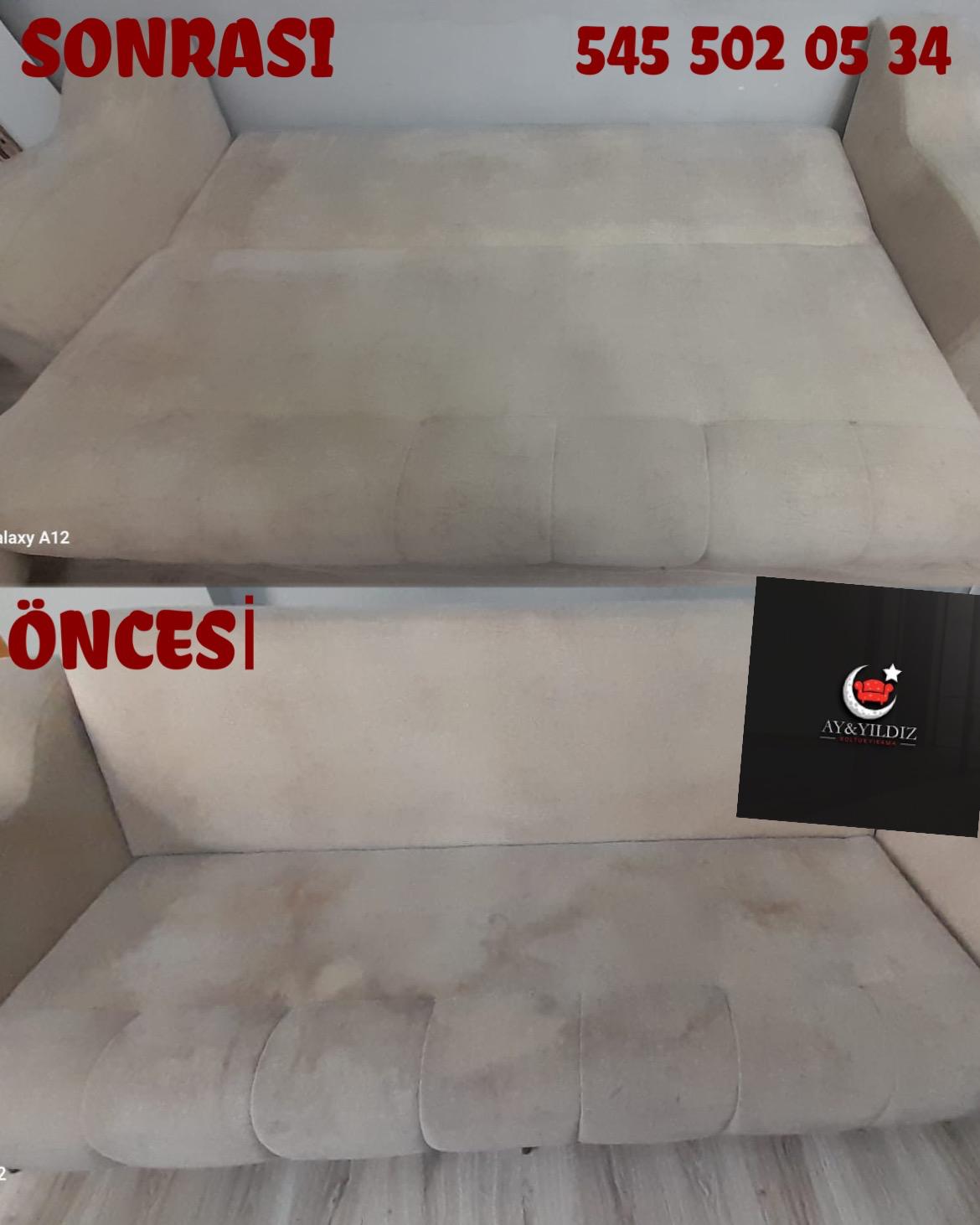 Koltuk Yıkama Öncesi ve Sonrası - Örnek 3